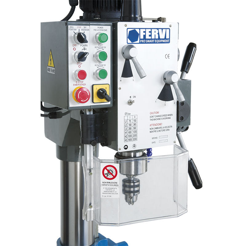 Fervi T066 - Trapano ad ingranaggi con discesa automatica - 400V - Image 5