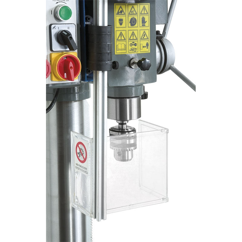 Fervi T071 - Trapano a colonna a cinghia Fervi - Trifase 400 V 50 Hz 500W/1000W - Image 2