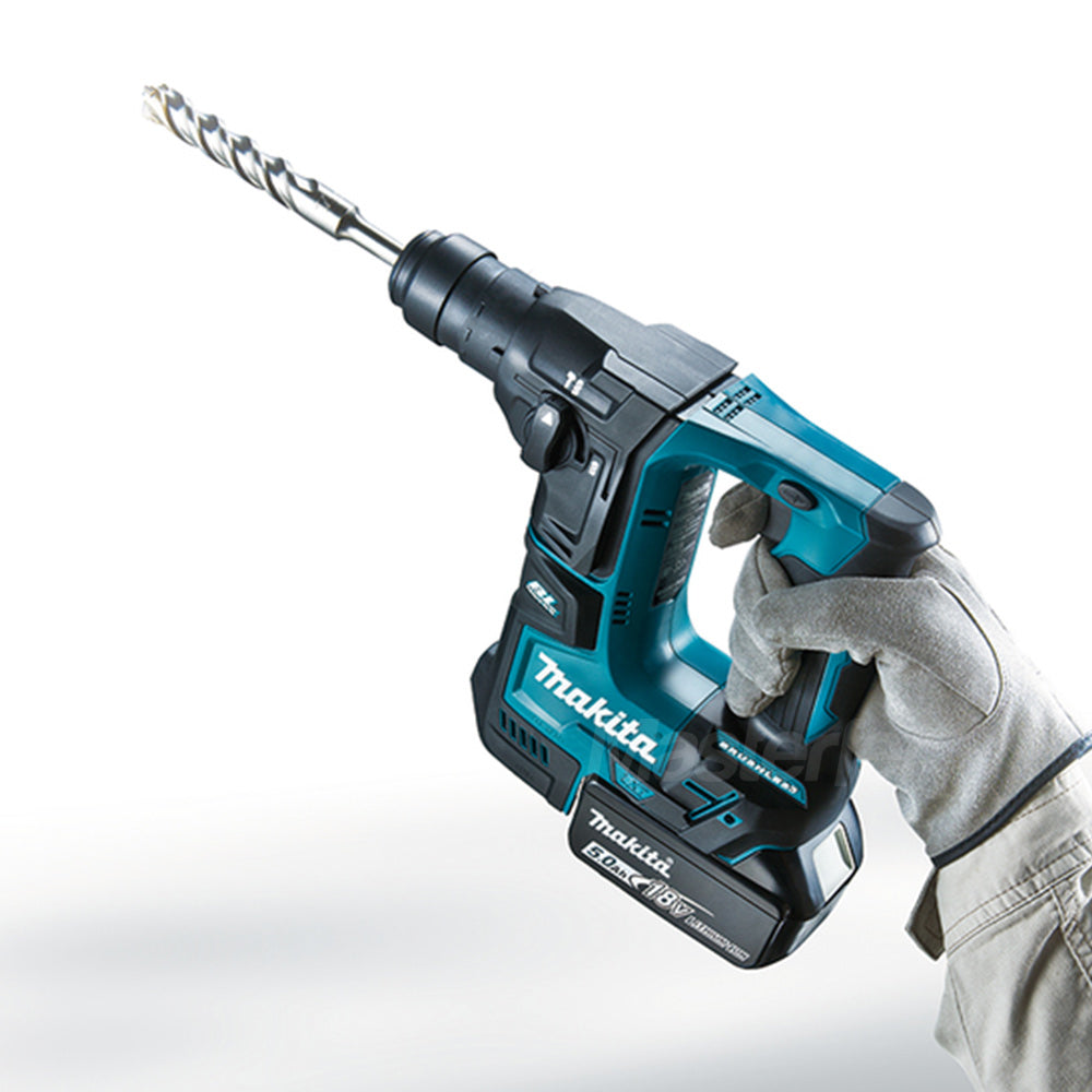 Makita DHR171RTJ - Tassellatore a batteria 18V, 2 batterie da 5Ah in valigetta - Image 4