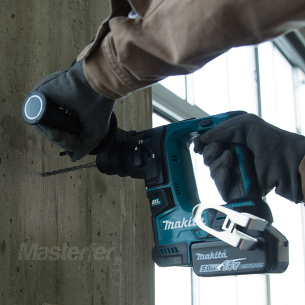Makita DHR171RTJ - Tassellatore a batteria 18V, 2 batterie da 5Ah in valigetta - Image 3