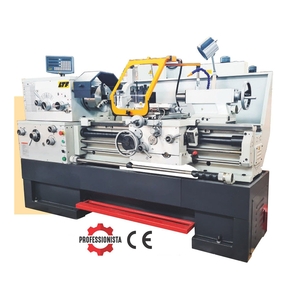 Ltf 498.22V - Tornio parallelo di precisione, 1500 x 205 mm - 400V con visualizzatore di quote
