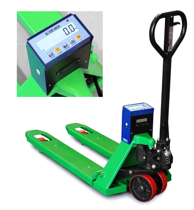 Transpallet pesatore Dini Argeo Network TPWNAA-2 con display portata 2000Kg
