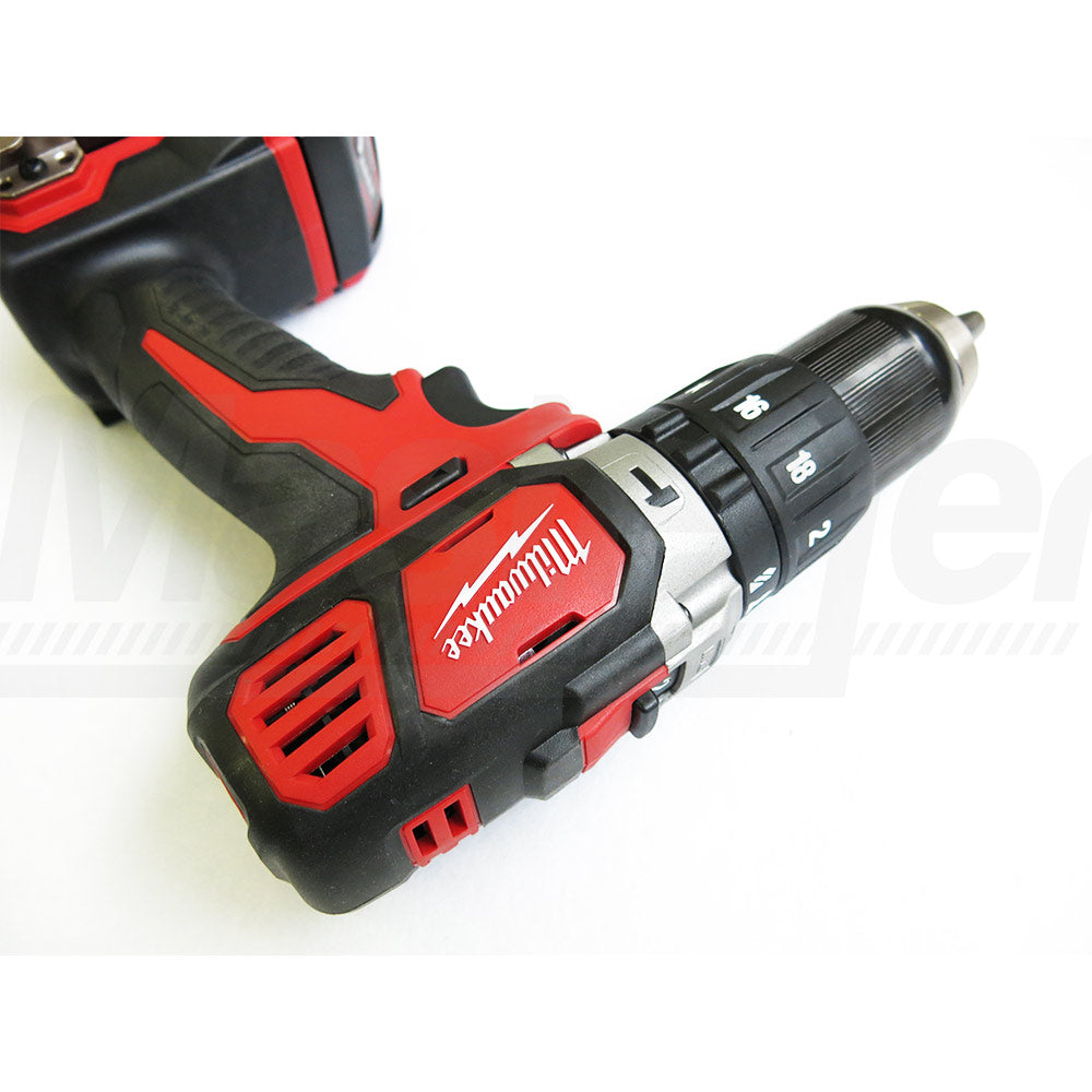 Milwaukee M18 BPD-202C - trapano avvitatore 18V a batteria con percussione, batterie 2 x 2.0Ah - Image 4