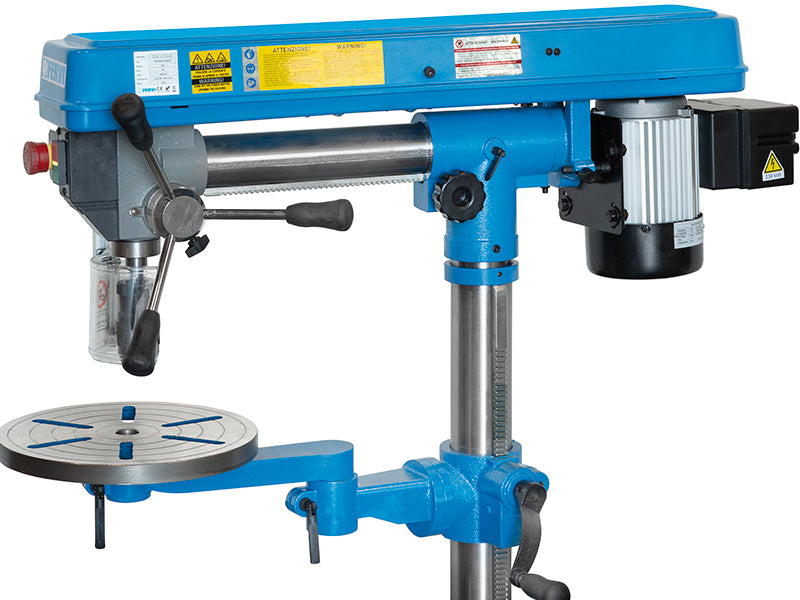 Fervi 0857 - Trapano a colonna radiale con trasmissione a cinghia 220V - 375W - Image 4