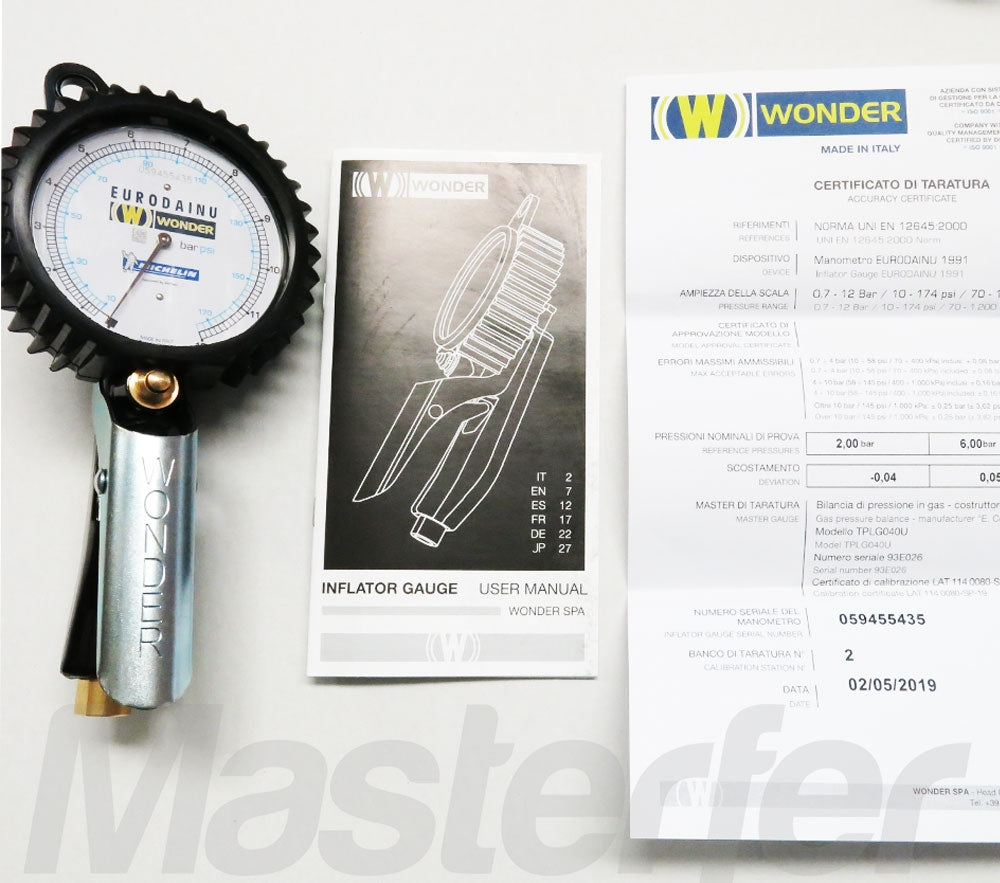 Pistola gonfiaggio pneumatici professionale Wonder by Michelin Bar/Psi - Image 4