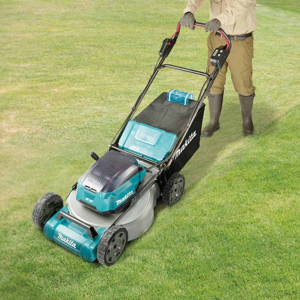 Makita DLM530PT4 - Rasaerba a batteria a spinta 36V (18 + 18) in acciaio - 4 x 5Ah - Image 2