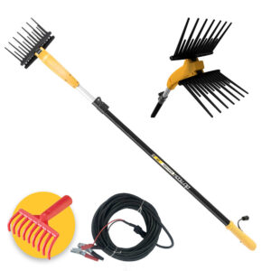 Volpi Olytech Dualcomb 13 Elettroscuotitore abbacchiatore a batteria 12V - 500W FINO A 290 cm