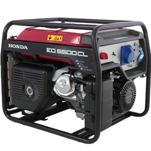Generatore Honda EG 5500CL D-AVR Benzina 4 Tempi 5,0 Kw - Max. 5,5 Kw (SENZA OLIO)