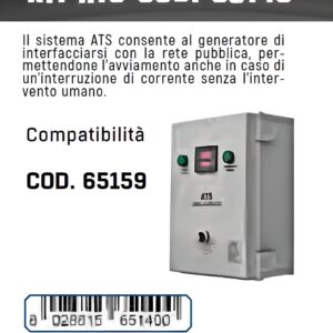 HYUNDAI 65140 KIT ATS AVVIAMENTO AUTOMATICO PER 65159 e 65158